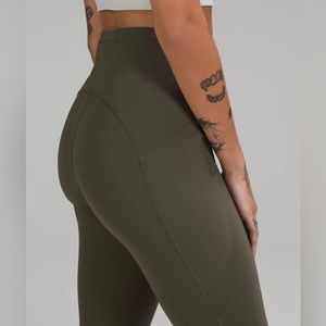 Lululemon Army Green Leggings